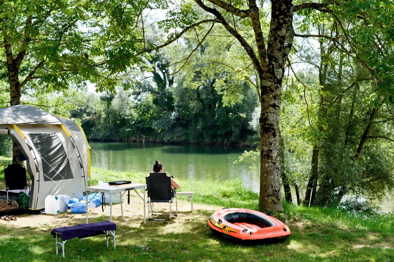 Huttopia La Plage Blanche Ounans Extérieur photo